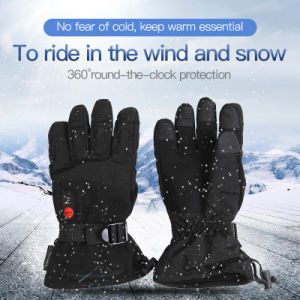 7.4V Gants électriques de chaleur pour le ski à moto Plus de 12500000 fois la résistance à la flexion