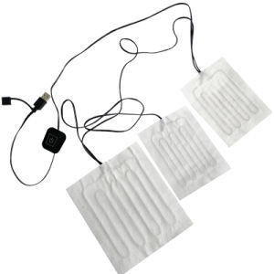 RSHP-017 Résistance à la flexion étanche Portable 5V chaud Pad électrique de chaleur pour les vêtements
