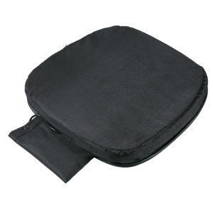 Coussin de siège de voiture chauffé USB noir universel, fait à la main pour un confort tout au long de l'année