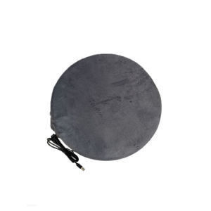 Coussin de siège rond chauffé électriquement pour la promotion de voitures et de chaises